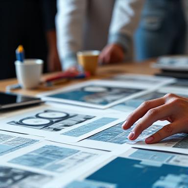 Design strategy brainstorming session